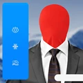 Full face red