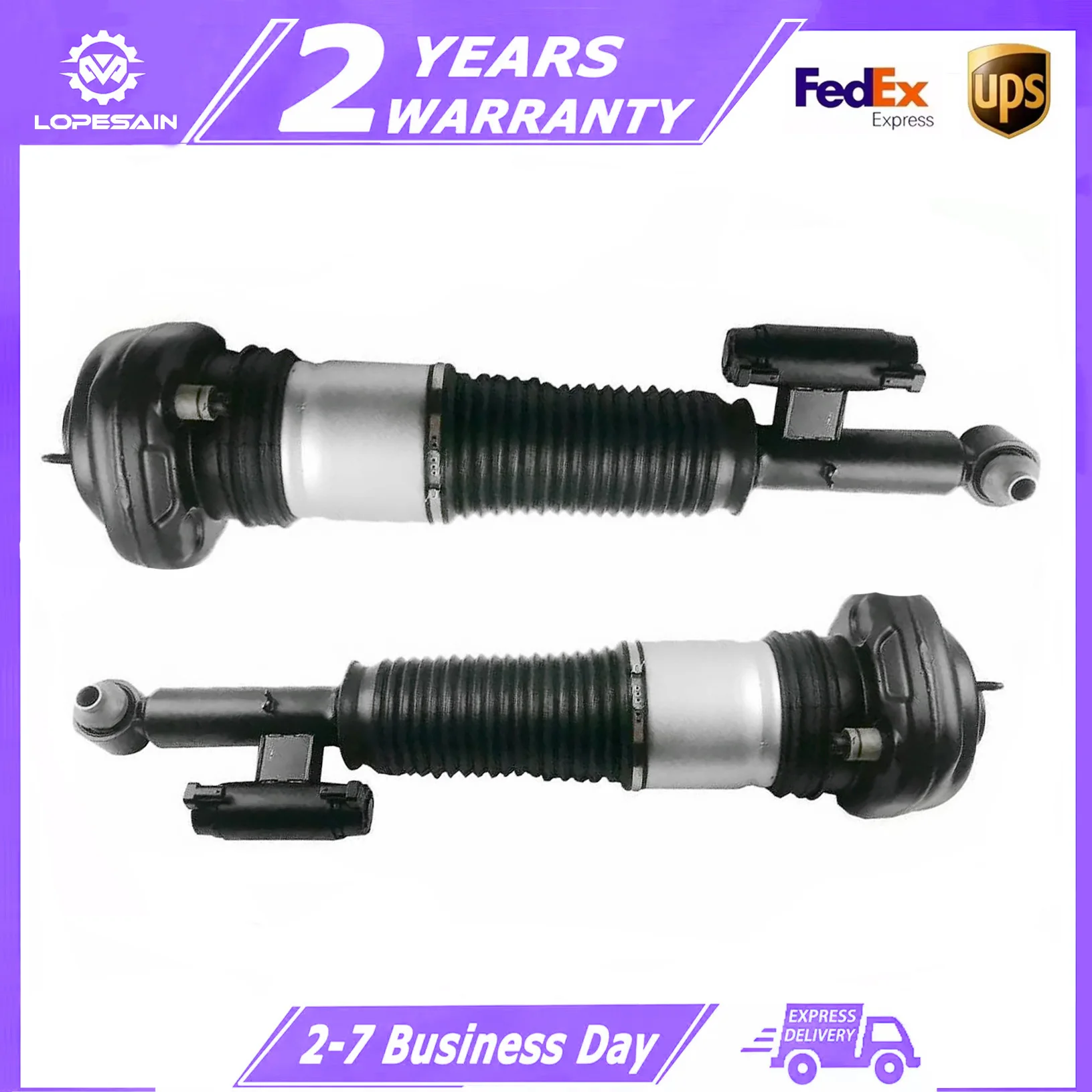 PairForRearRightLeftAirSuspensionStrutEDCForBMW7SeriesG11