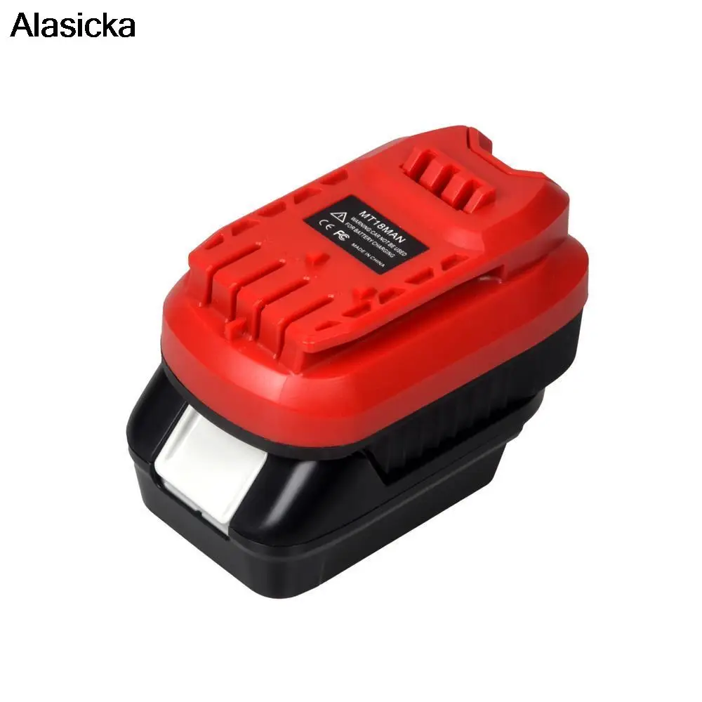 

Suitable for Makita Turn Flat Push Craftsman 18V Lithium Battery Conversion Adapter MT18MAN Battery Adapter