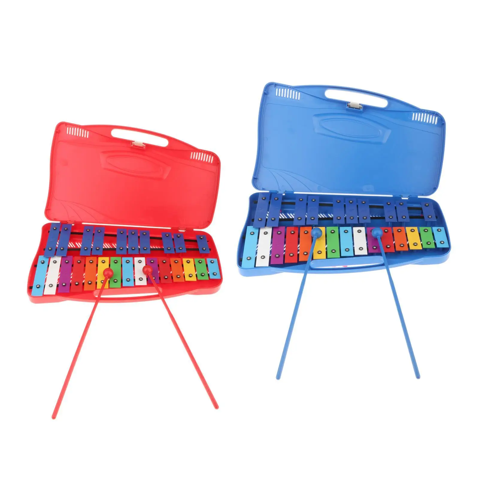 Professional Xylophone Glockenspiel 25 NOTE Xylophone for Kids Musical Instrument Percussion Instruments with Case