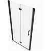 32" W x 72" H Double Fold Glass Shower Door, 1/4" Folding Clear Glass Shower Panel Pivot Swing Frameless Shower Door 6