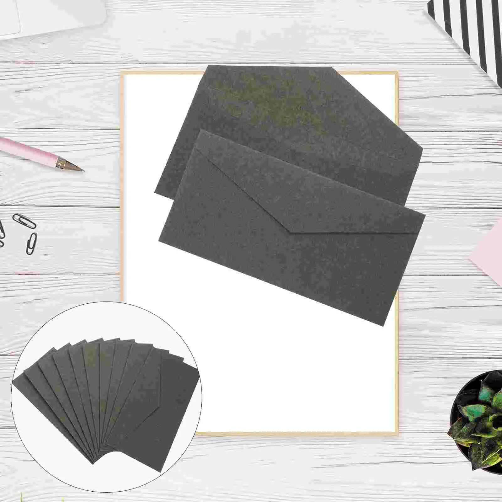 

10 Pcs Accessories for Envelope Invitation Card Envelopes Invitations Portable Party Supply Compact Wedding