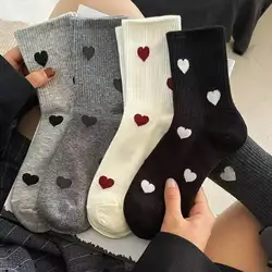 2 Pairs of Stylish Women's High Top Socks - Comfortable, Fashionable, and Breathable - One Size (2 Pairs Random)