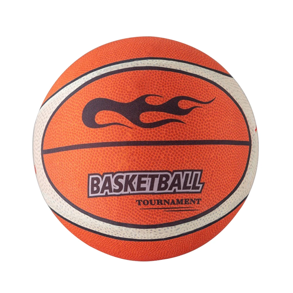 18/21/24cm Silent Basketball High-Resilience Air Bounce Basketball Size 3/5/7 No Noise Basketball for Various Indoor Activities 3
