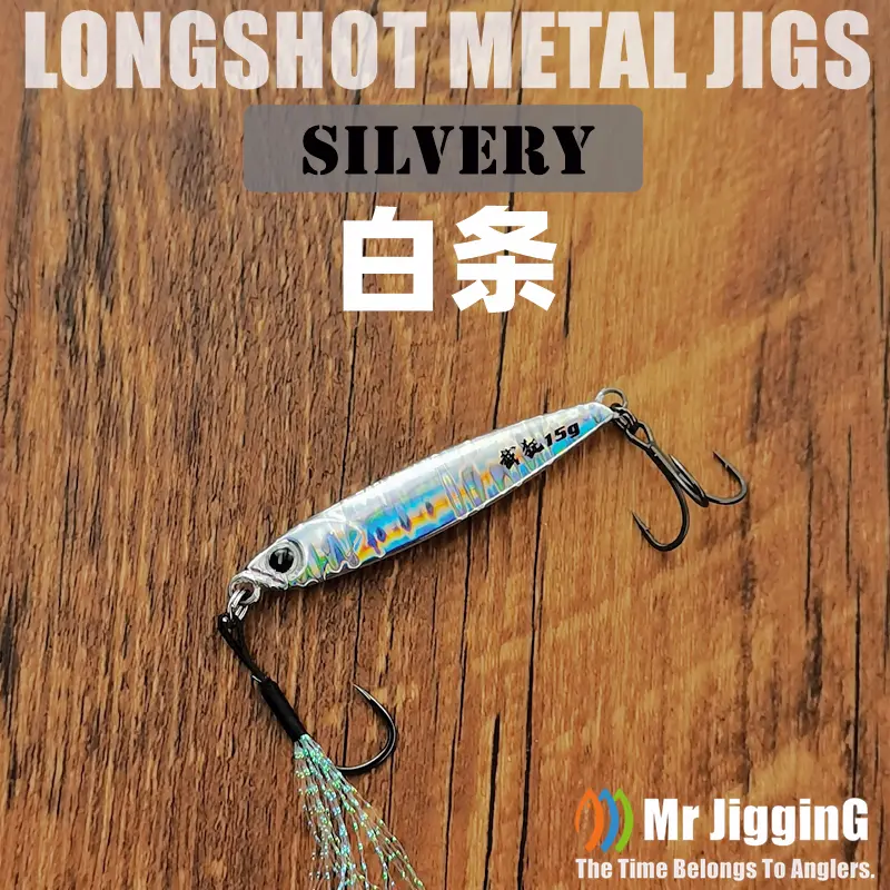 Mr JigginG Fast Sinking Metal Jig Lure 10/15/20/30/40g Saltwater Shore Casting Fishing Sea Bass Metal Jig Artificial Bait Tackle - Image 9
