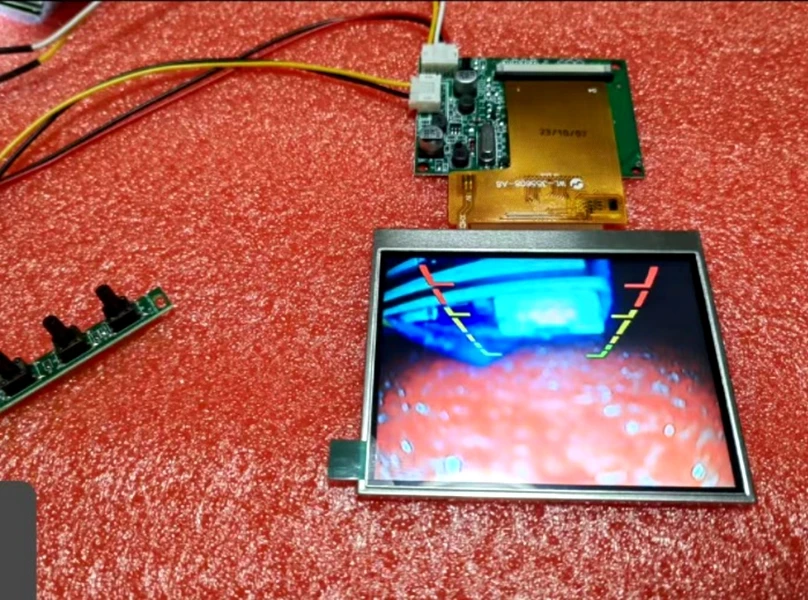 Ips Lcd com Interface de Entrada de Vídeo av 35 Polegadas 54pin Placa de Controle