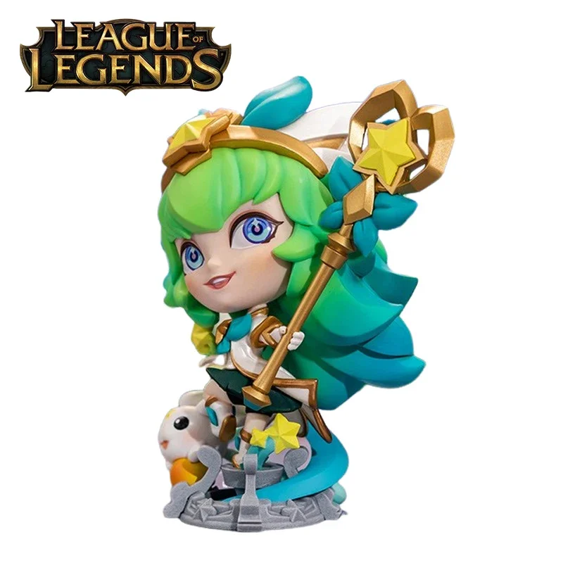 

In Stock Genuine Original League of Legends Star Guardian Lulu Anime Action Figure Collectible Model Doll Statuette Ornament Toy