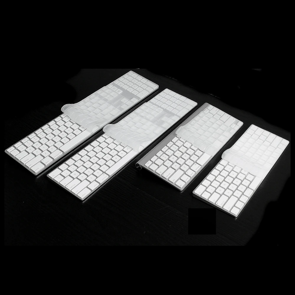Silicone transparent keyboard protective cover For Magic Keyboard Apple IMac keybord 1843 A1644 A2520 A1314 A2449 waterproof keyboard silicone cover,keyboard cover