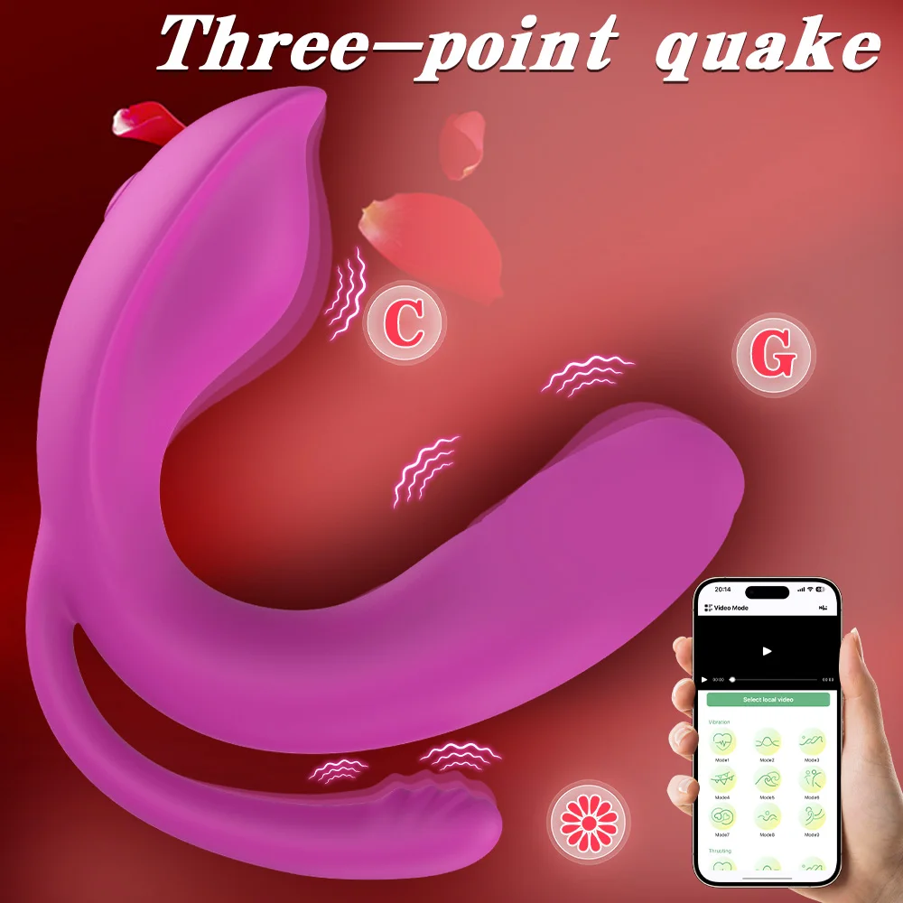 APP Control Vibrator Dildo für Frauen Klitoris Stimulator G-Punkt Vagina Massager Butt Plug Weibliche Sex Spielzeug Erwachsene Sex liefert