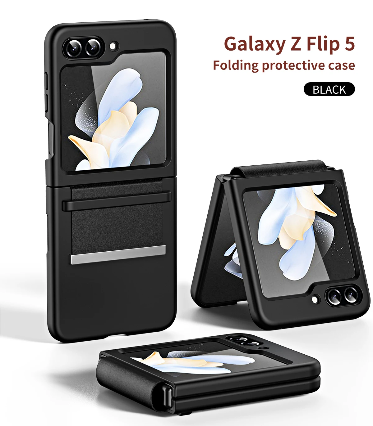 Shockproof Phone Case For Samsung Galaxy Z Flip 5 3 4 Leather 