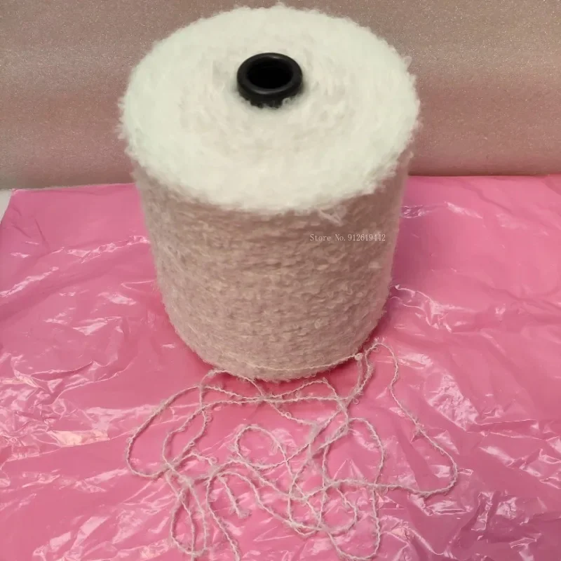 손으로 짠 코일 코일 실 양모 실, DIY 수공예 니트, 겨울 따뜻한 스카프, 모자 스웨터, 인형 헤어 기능 실, 480g-860g/볼