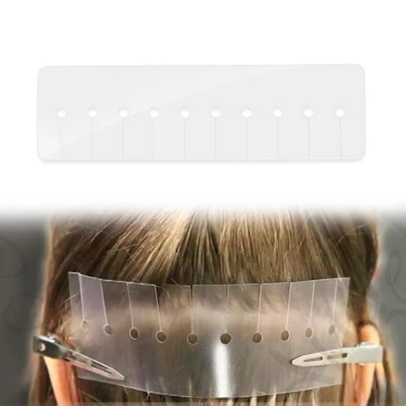Hair Styling Tool Hair Styling Tools 10Pcs Hair Extensions Heat Guards Glue Protector Templates Multi Hole Heat Spacers for Hair Extensions