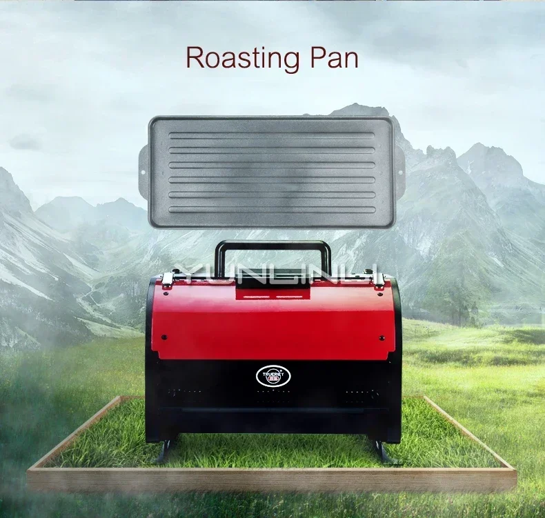 Barbecue Grill For Home/Outdoor Electric/Charcoal BBQ Oven Smokeless BBQ Grill CR0002KL 3