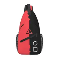 Sling Geometry Triangle Circle Chest Bags Crossbody Shoulder Backpack Outdoor Sports Daypacks Fashion Bag 1