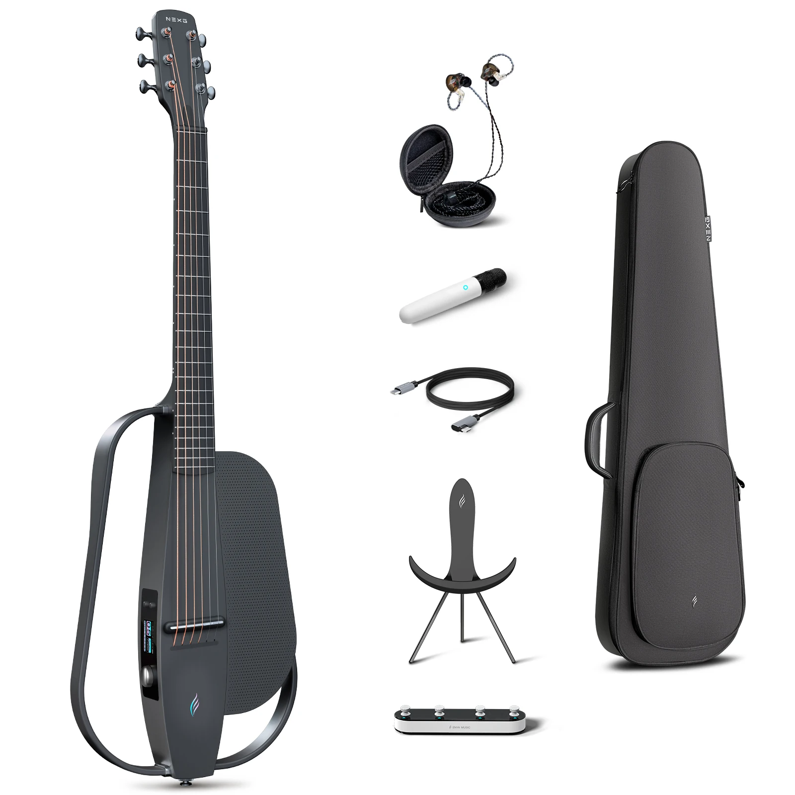 Enya nexg 2 All-in-One-Smart-Audio-Gitarre Akustisch-elektrische 