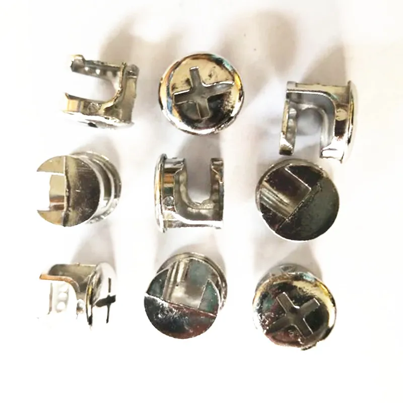 12mm 10/20Pcs Thickening Three In One Connector Eccentric Wheel / Hardware / Connector Furniture Hardware Diameter