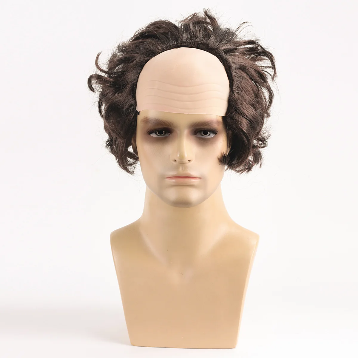 Anime Cosplay Colourful Explosion Synthetic Fibre Wig for Halloween