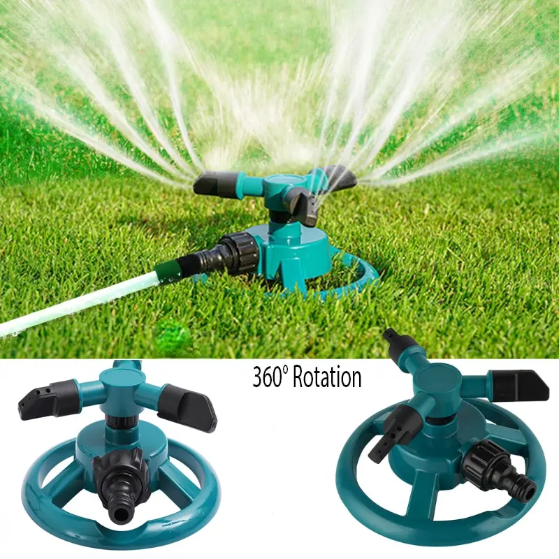 Sprinkler Nozzle 360 Degree Automatic Rotating Water Spray Garden Lawn Automatic Sprinkler Garden Watering Irrigation Supplies Sprinkler Nozzle 360 Degree Automatic Rotating Water Spray Garden Lawn Automatic Sprinkler Garden Watering Irrigation Supplies