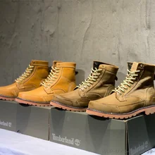 

Hot Sale Men's Premium Waterproof Snow Boots Genuine Timberland Retro High-Top Leather Casual Work Boots Sneakers Men