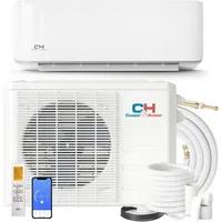 Cooper & Hunter 12,000 BTU, 115V Mini Split AC/Heating system Sophia Series 21.5 SEER with 16ft Installation Kit 1