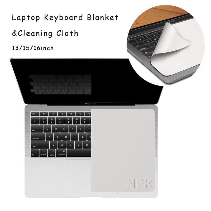 Dustproof Notebook Keyboard Blanket Cover Microfiber Protective Film