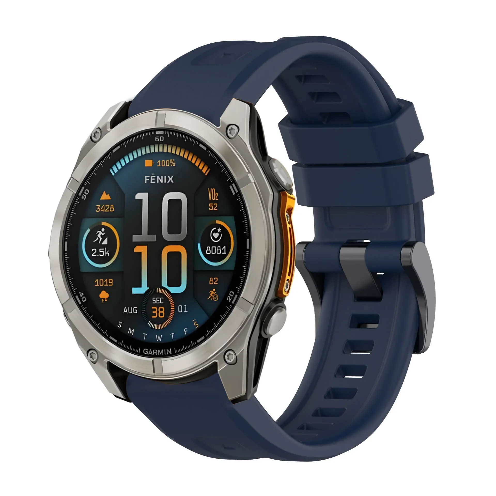 Quick Fit Silicone Strap Bracelet - 26mm, 22mm, 20mm
