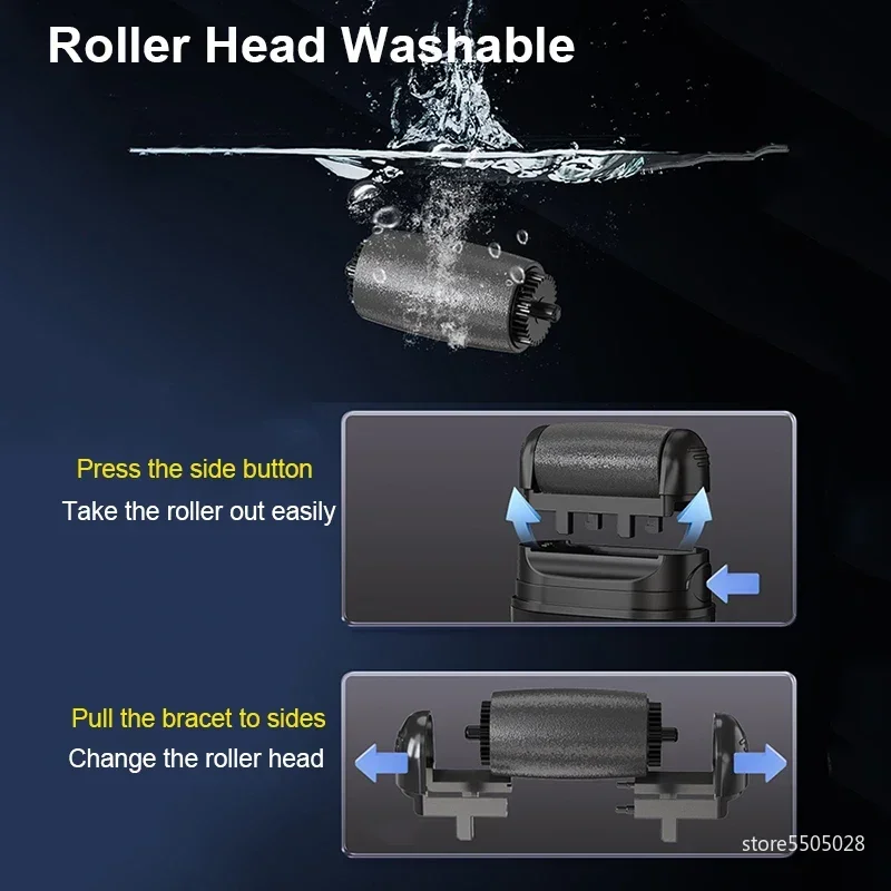 2025 Electric Foot Callus Remover, Rechargeable Heel Dead Skin Scrubber 100 Gears 3 Rollers Pedicure Machine Foot File Grinder