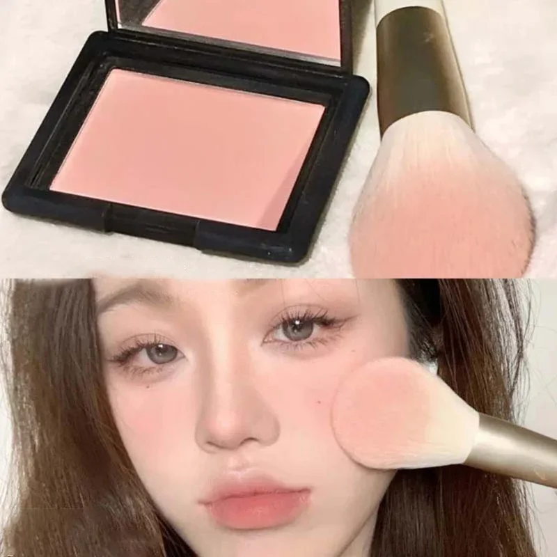 Professional Makeup Powder Blush Nude Pink Blusher Makeup Blush Palette Cheek Color Cosmetics Palette Powder Pink Cream Face