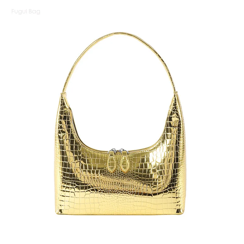 Women's Shoulder Bag, Underarm Handbag Fashionable and High-end Exquisite and Solid Color New Stone Pattern Elegant and Trendy