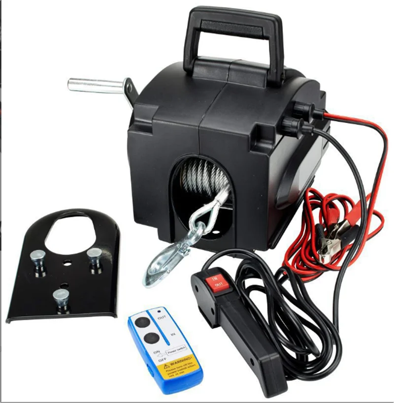 12V 3500lbs 2000lbs wireless Electric winch for marine use