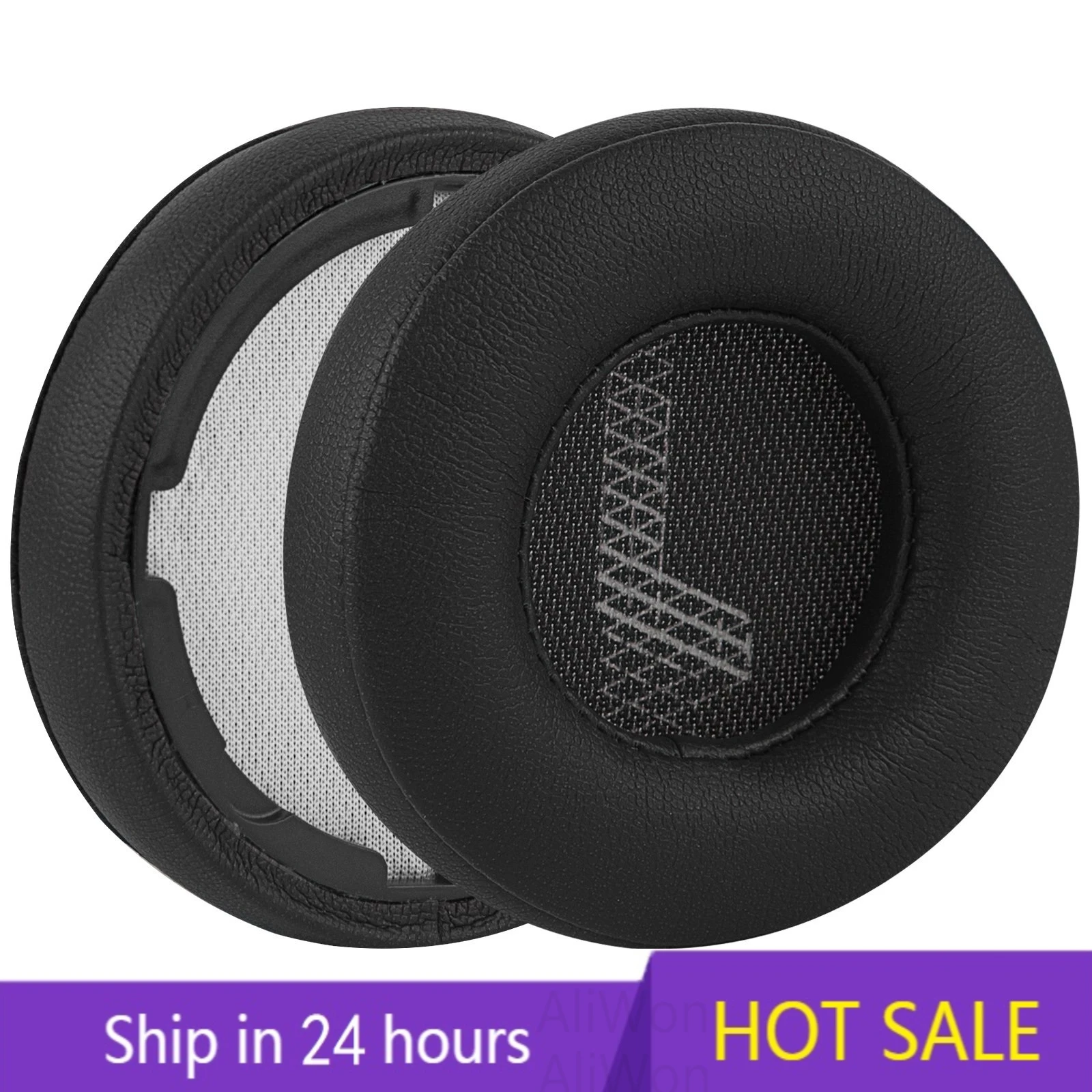 1PairProteinLeatherReplacementEarpadsEarPadCushionMuffsforJBL