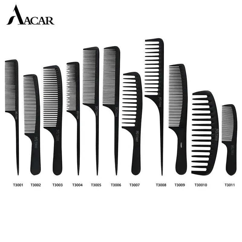 

1Pcs Barbers Salon Hairdressing Cutting Flat Comb Hair Hairdressing Professional Hair Style Men Women Hair Styling Flat Combs