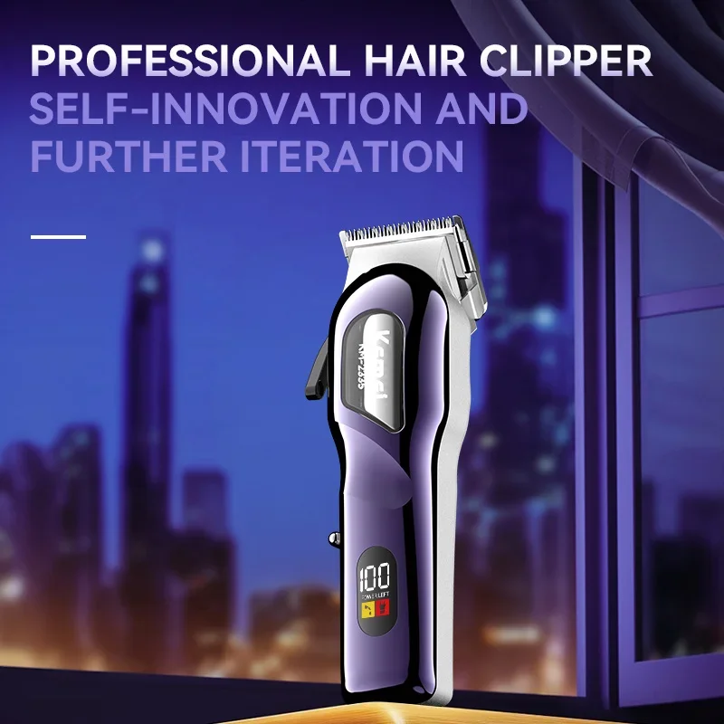 KEMEI km-2335 Usb Rechargeable Trimmer Electric Hair Clippers Professional Cordless Hair Clippers For Hair And Beauty 4