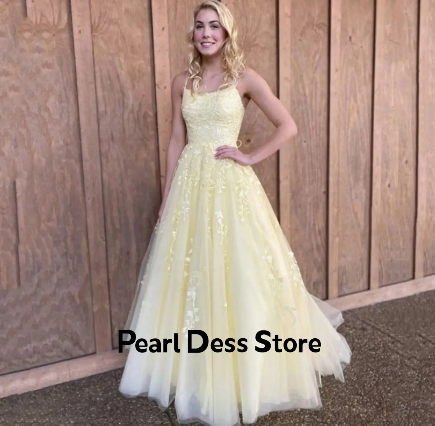 

Graduation Dress Wedding Party Dinner Elegant Luxury Celebrity Series A Decal Yellow Bridesmaid Elly Dress 2024