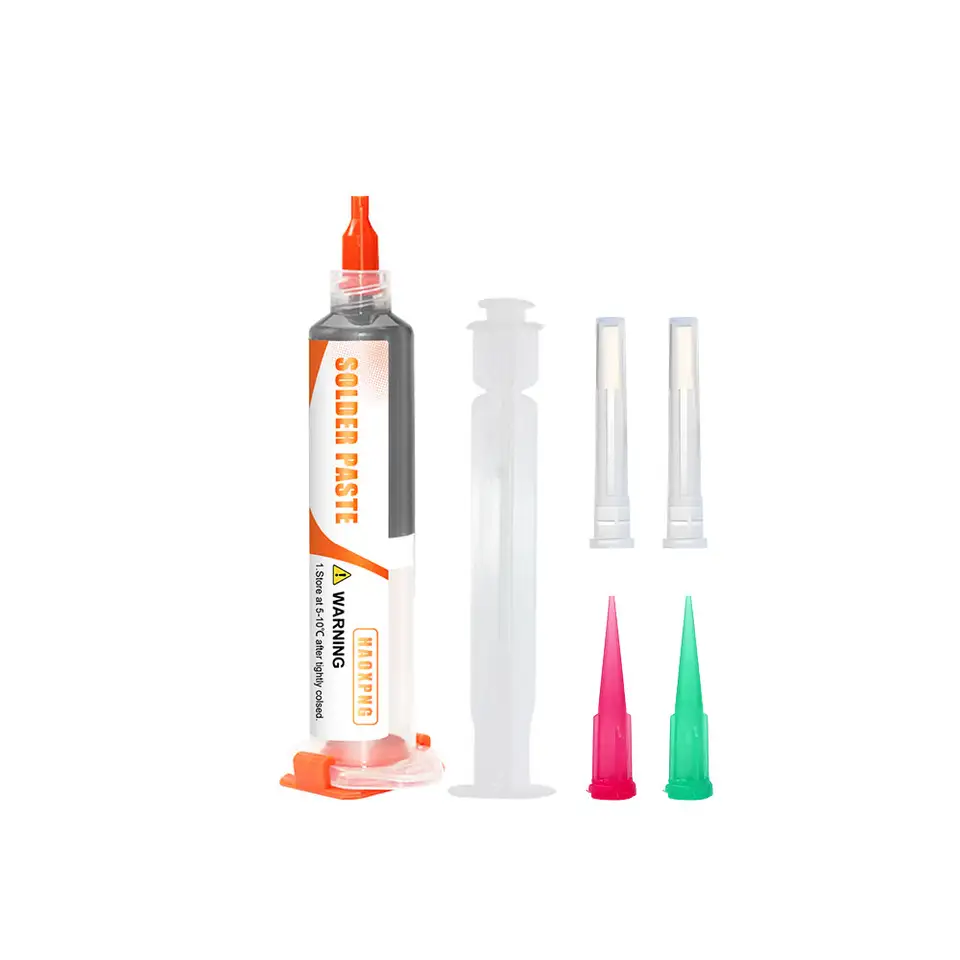 Sn63Pb37 Solder Paste Smooth Welding No Need Cleaning Full Weld Joint Flux Type Soldering Material for Electronics image 8