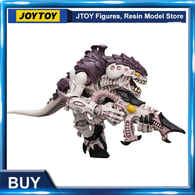 Фото [Предварительная продажа] экшн-фигурка JOYTOY Warhammer 40K 1/18, тиранноиды, улья, Левиафан, термаган с Fleshborer, аниме-модель, игрушки в подарок №1