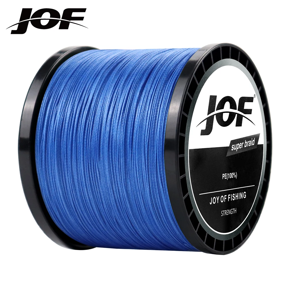 Jof Carp Fishing Line 300M 500M 1000M 100M 4 Fili 8 Fili Intrecciati Giappone Multifilamento Pe Wire Super Strong Tackle