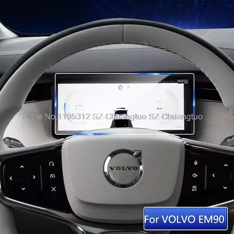 

Защитная пленка для экрана из закаленного стекла для VOLVO EM90 2023 2024, аксессуары для приборной панели с защитой от царапин