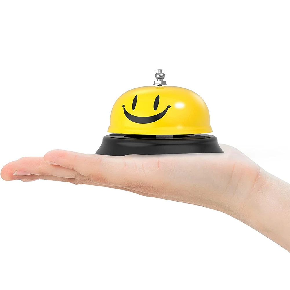 Metal Call Bell Kitchen Restaurant Ordering Service Bell Hotel Counter Desk Ring Reception Bar Iron Desk Calling Bar Tool