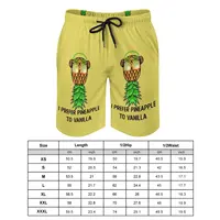 Swingers Pineapple Board Shorts Fruit Men Beach Swimming Trunks Polyester Funny Swim Trunks 2