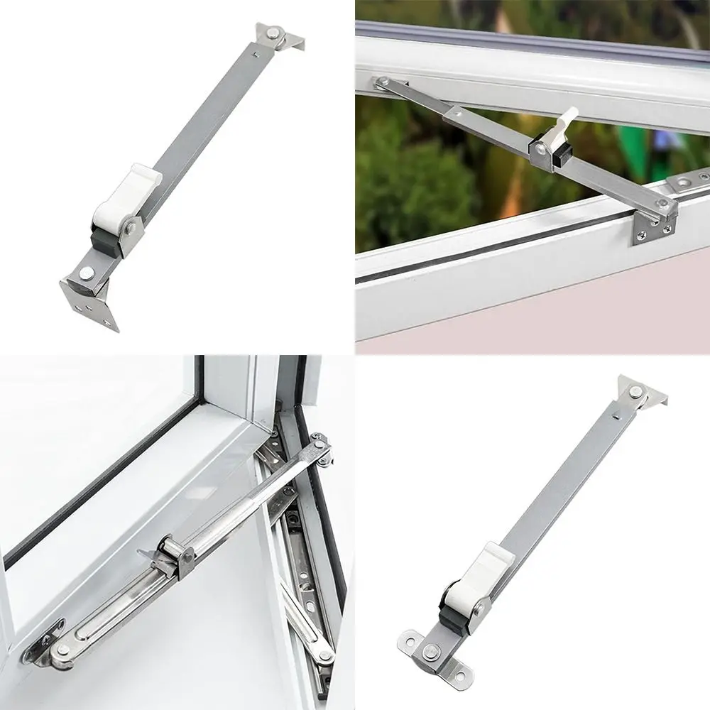 Stainless Steel Brace Stopper Gusset Fixed Angle Controller Window Limiter Children Safety Lock Window Support