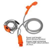 12V RV Caravan Shower With Pipe Pump