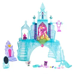 Hasbro – figurines de dessin animé My Little Pony, ensemble de château en cristal, jouet cadeau pour fille, B5255 