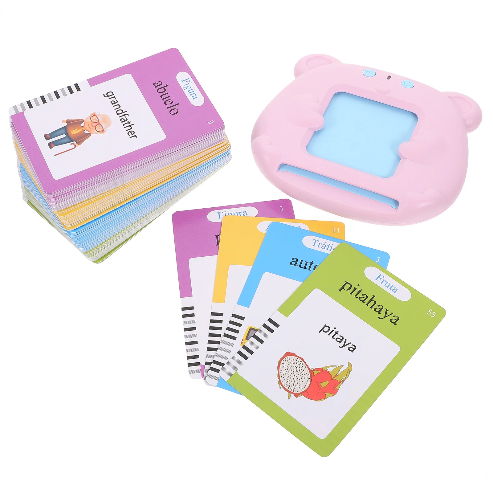 

Early Education Machine Infant Toy Cartoon Learning Portable Interactive Kids Plaything Cognitive Abs English Cards Interesting