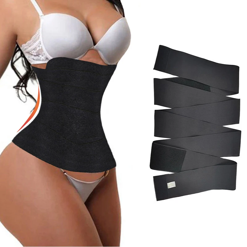 

Folomi Waist Trainer Slimming Shaper Women Flat Belly Corset Bandage Invisible Waist Suppor Body Shapers