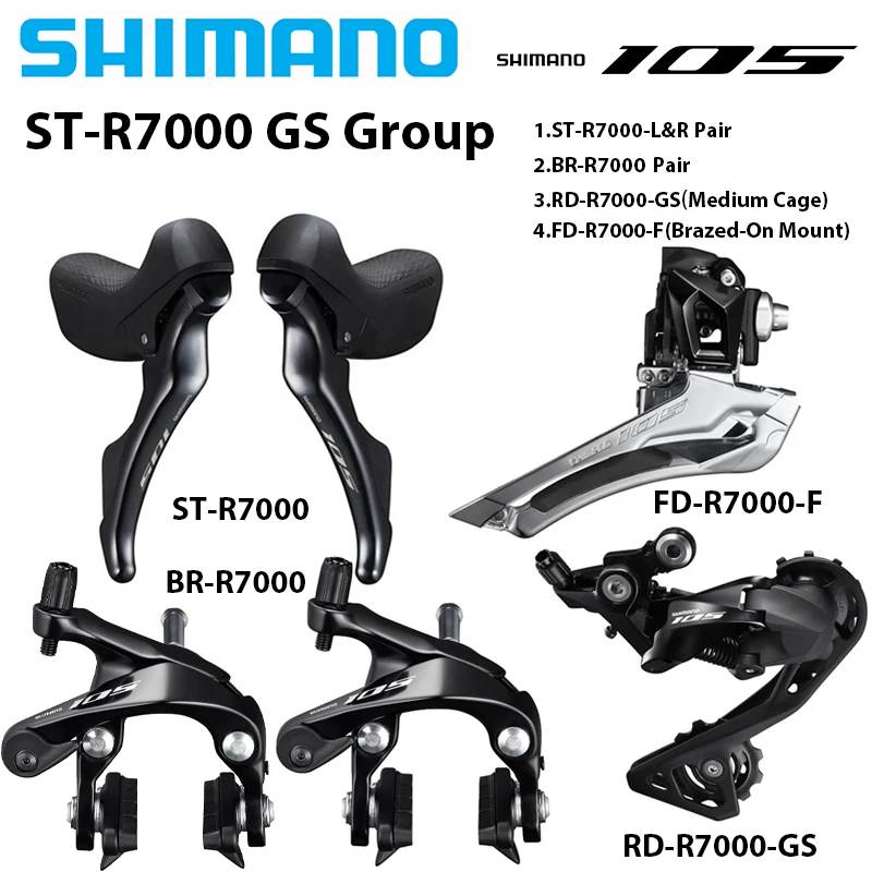 SHIMANO 105 RD-R7000 FD-R7000 CS-R7000
