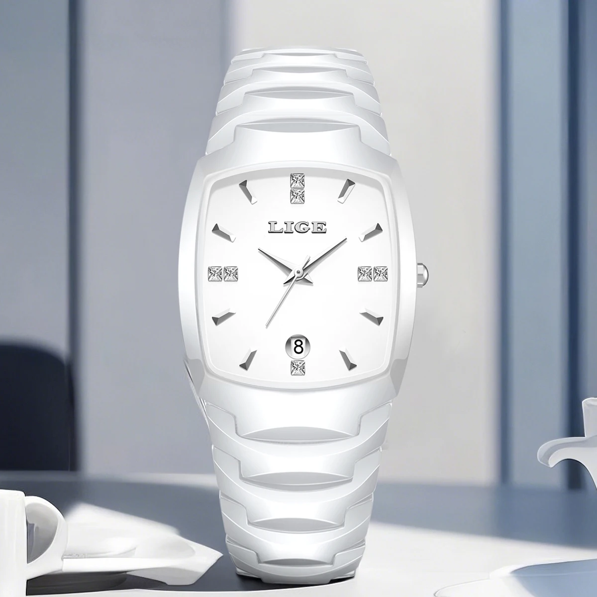 LIGE Women's Wristwatch Luxury Brand Watch for Women Elegant Bracelet Waterproof Fashion Quartz Ladies Watches Relogio Feminino