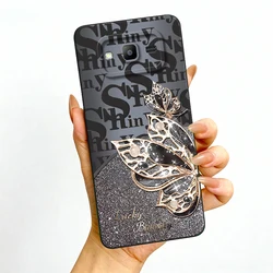 Elegant Jewelry Butterfly Soft TPU Phone Case - Protective Back Cover for Samsung J4 Plus (HEI - TYHEI1102)