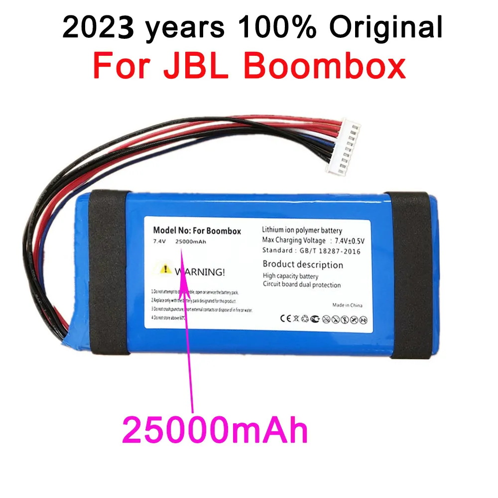 

New Original Player Speaker Battery For JBL Boombox 1 Boombox1 GSP0931134 01 Special Edition Loudspeaker 25000mAh Batteries