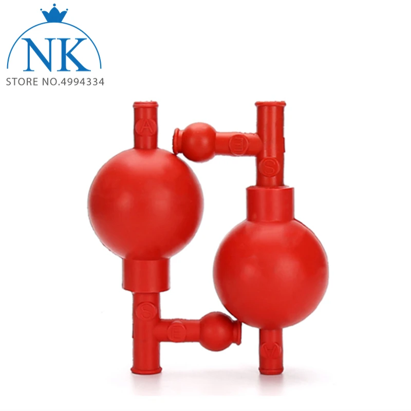 1Piece Triple Bulb Aurilave Blowing Dust Ball Quantitative Pipettes